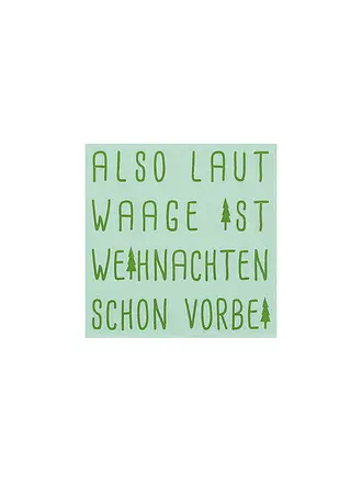 RAEDER | Weihnachts-Servietten 25x25cm | 